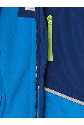 LC Waikiki Hooded Reflector Detailed Boy's Coat