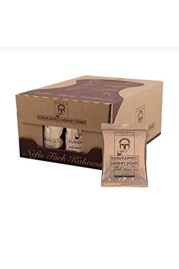 Mehmet Efendi KESE KURUYEMİŞ ŞARKÜTERİ MEHMET EFENDİ TÜRK KAHVESİ 25li PAKET