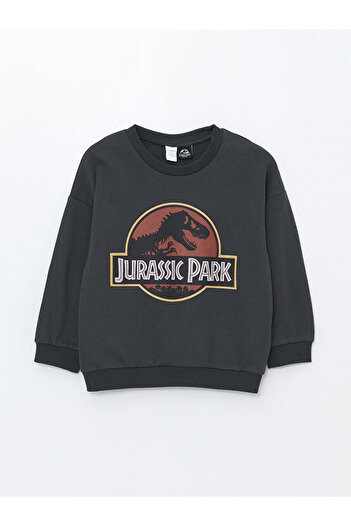 LC Waikiki Σετ φόρμας LCW Baby Boys - Crew Neck, Jurassic Park Printed