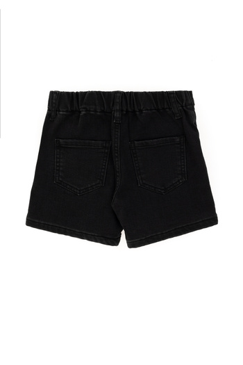 U.S. Polo Assn. Girl's Black Jean Shorts Skirt 50298209-Dn0027