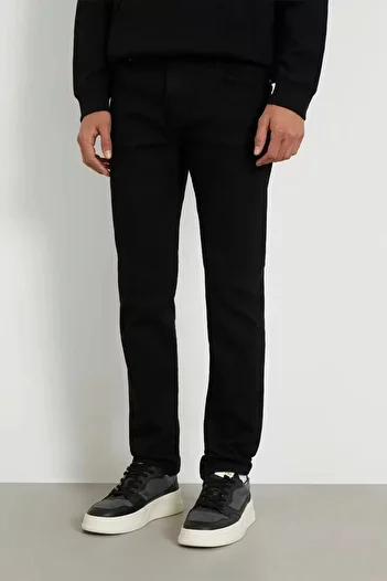 Guess Angels Black Men's Denim Trousers - Eco New Ca, Regular Waist M2Yan2D4Q512Crb