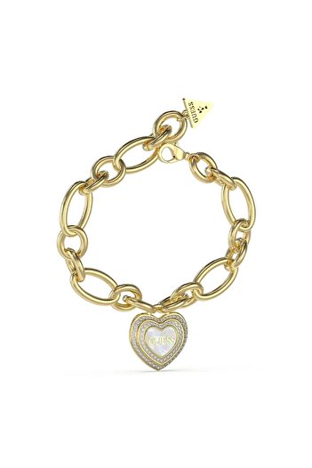 Guess Jgujubb04025Jwygwhs Women's Bracelet with Heart
