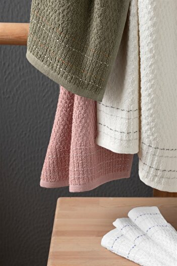 neşe home collection Anna 4-Piece Kitchen Drying Towel Set 40x60