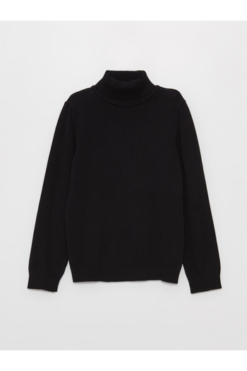 LC Waikiki Turtleneck Long Sleeve Boys' Knitwear Sweater