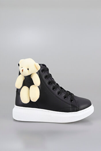 Mamito Ayakkabı MDL 1042 Teddy Bear Λεπτομερείς παιδικές μπότες με κορδόνια