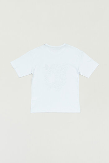 Fulla Moda Unisex Παιδικό T-Shirt - Leopard Printed, Crew Neck