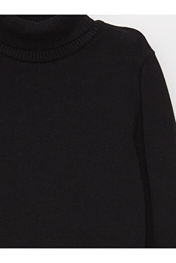 LC Waikiki Turtleneck Long Sleeve Boys' Knitwear Sweater