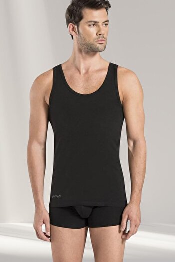 Pierre Cardin Men's Black Modal Athlete and Boxer Set