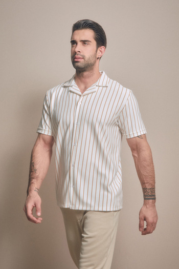 Fulla Moda Striped Basic Shirt
