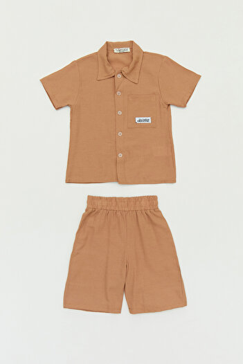 Fulla Moda Girl's Set with Pocketed Arms
