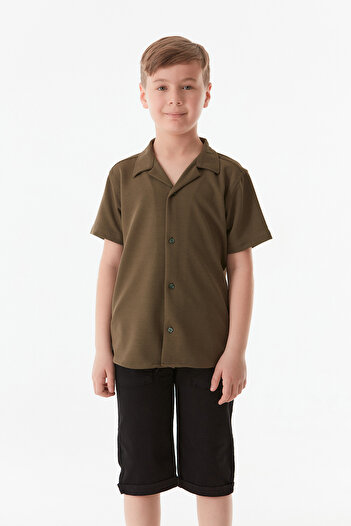 Fulla Moda Short Sleeve Boy Shirt