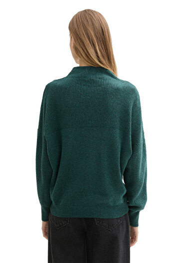 Tom Tailor Denim pullover με στριφτό μπατονέτα