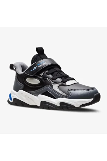 Lescon Flow Pu Phlon Light Sole Velcro Children's Sports Shoes Children's Sports Shoes Black