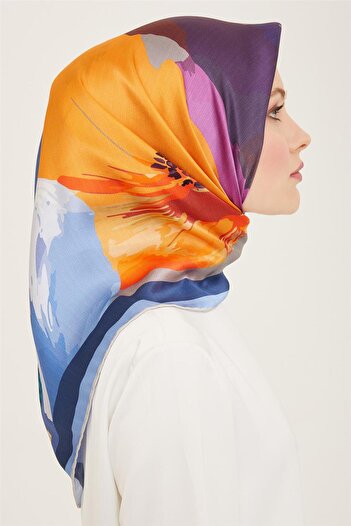 Armine Sura Silk Scarf 24Ya9145 34 35