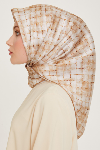 Armine 2024 Φθινοπωρινό άτομο DJ Pure Silk Scarf - 9259D01 (S) Sura-03711 Νέα σεζόν