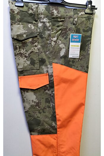 BeyzDenim Turanjlı Kamuflaj POLARLI-POLARSIZ Çulluk Avcı Ve Yuruyuş Pantolonu Pacalar Buyuk Beden