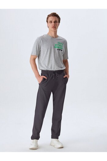 Ltb Anthracite Tracksuit with Elastic Waist