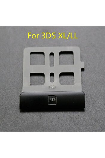 Choice Black 1pc Original New Sd Game Card Slot Cover Holder Frame For 3ds Ll 3ds Xl Console Repair Parts W