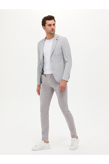 Cacharel Açık Gri Ex. Slim Fit Ceket 50269215-VR001