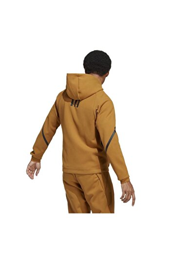 adidas Мъжко ежедневно кафяво яке - M D4gmdy Prfzhd, Ic8043