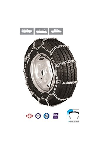 KNK Araç Kar Patinaj Zinciri Mahmuzlu 4x4 235x65xr16