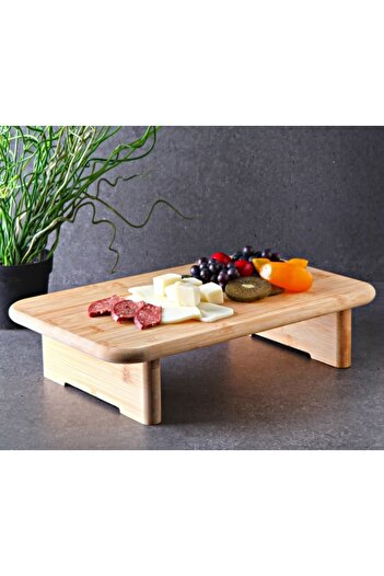 GÖNÜL Gönül Footed Bamboo Cutting Board G3758