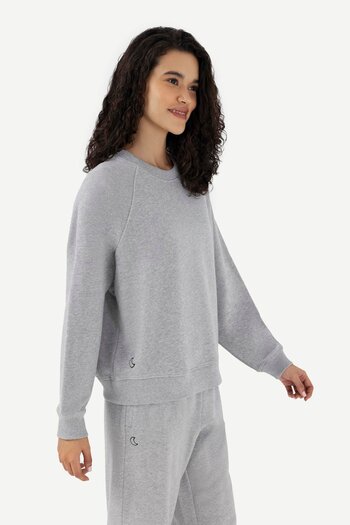 Moon Milk 100% Organic Cotton Tracksuit Top / Moon Sweatshirt