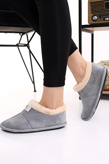 Zerenyus Ucc Women's Woolen Winter Plush Home Shoes Home Shoes