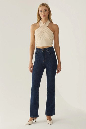 Hiccup Short Choker Collar Top