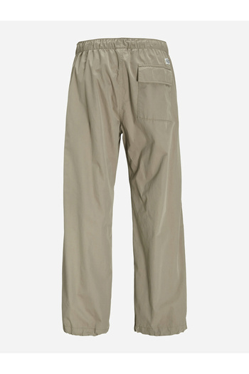 Jack & Jones Solid Parachute Pants with Drawstring