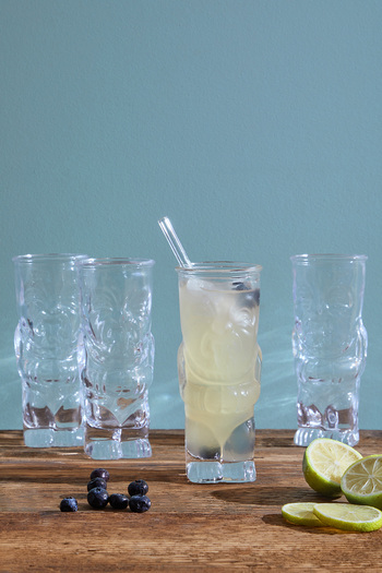 Glamis Selen Concept Tropical Model Handmade Glass Cocktail Glass Set of 4