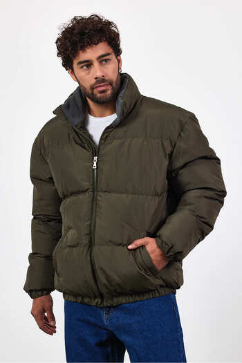 Weyeze Stand Collar Puffer Jacket Af-K50639Prm