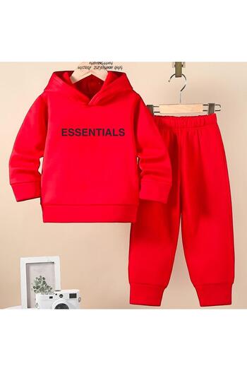 BENROMA Essentials Printed Children's Tracksuit Set - Unisex Oversize