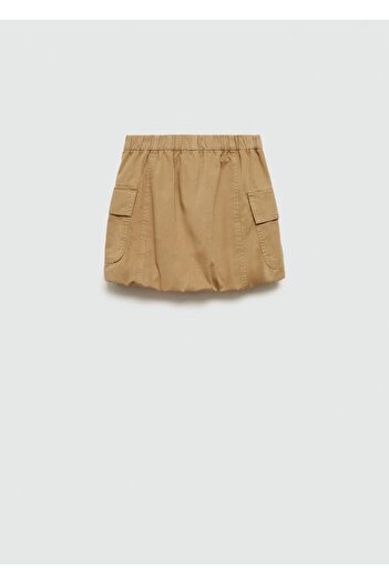MANGO Kids Balloon Cargo Skirt