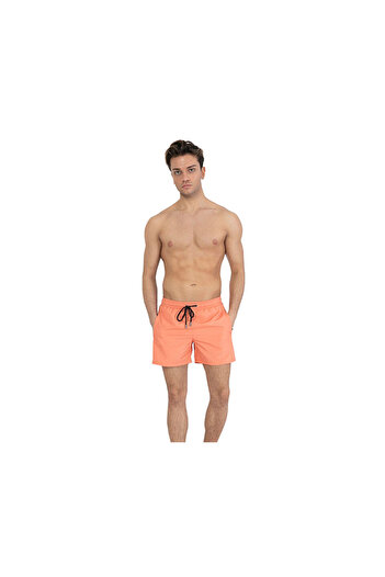 Miami Beach 301 Salmon Flat Orange Men's Shorts Swimsuit