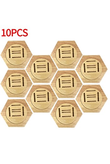 Choice 10pcs 1-10Pcs Wooden Medal Display Racks Hexagonal Honeycomb Combination Medal Holder Honor Commemor