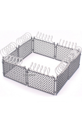 Choice prison fence MOC Military Building Blocks DIY Blocks Parts Toys for Boys Wire Mesh Accessories Prote
