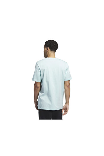 adidas Ανδρικό μπλουζάκι μπάσκετ Lisstripe Meta - Πράσινο Im4612
