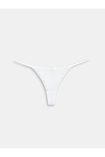 LC Waikiki LCW DREAM Chiloți tanga cu dantelă, pachet de 3 (W4)