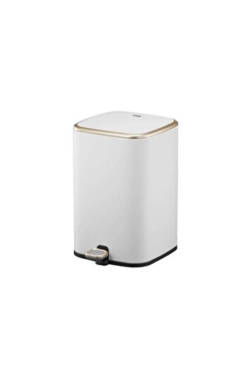 EKO Cubo Stainless Steel Step Bin with Soft Closing Lid