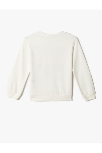 Koton Rabbit Printed Sweatshirt Crew Neck