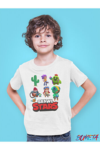 Bumeta Παιδικό T-shirt Brawl Stars Characters