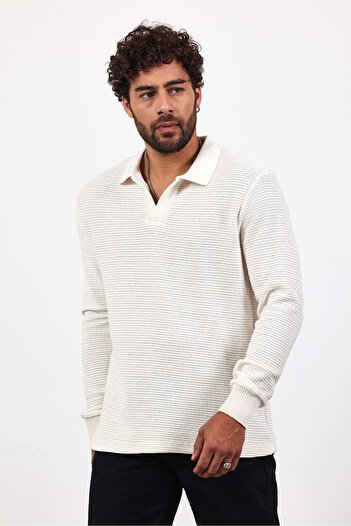 Weyeze Long Sleeve Jacquard T-Shirt Af-K32022Lns