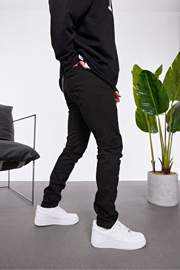 NOMARC 3828 Slim Fit Μαύρα Τζιν