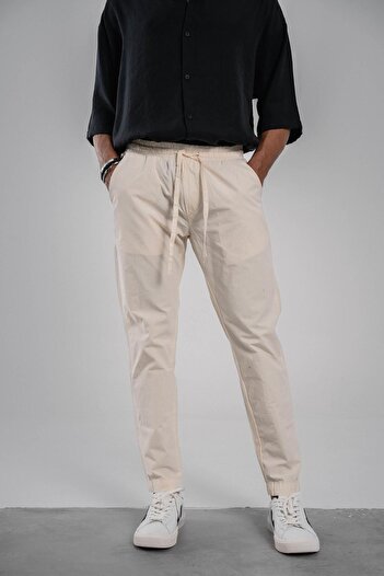 NOMARC Чоловічі вузькі штани Boyfriend Fit Gabardin Pantolon
