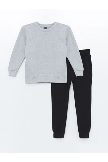 LC Waikiki Crew Neck Boy's Tracksuit Set