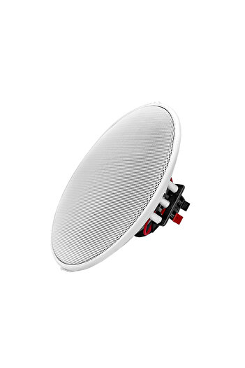 Choice white silver1PCS 5 Inch Wall-mounted Ceiling Speaker 8ohm Impedance Full Range Stereo Sound Speaker