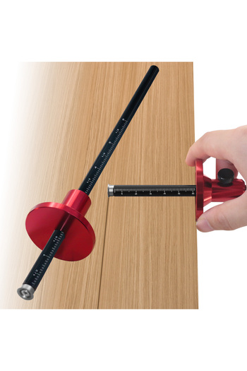 Choice Wood Marking Tools With Inch & MM Scale - Wheel Marking Gauge - Woodworking Scriber - Parallel Li...
