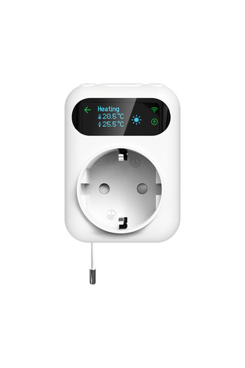 Choice 220-240V TP5 WiFi Tuya Smart Socket Thermostat Outlet Plug Wireless Smart Temperature Controller Tim