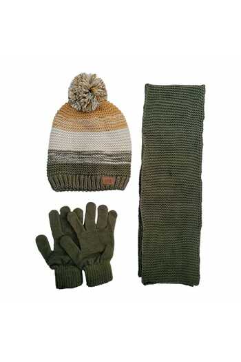 Aware Time Kitti 9-15 Years Old Boy Scarf Beanie Gloves Set of 3